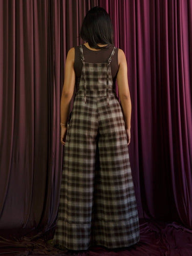 Molly Green - Camille Checkered Jumpsuit - Rompers _ Jumpsuits