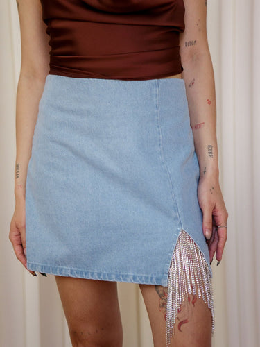 Molly Green - Cassandra Denim Skirt - Skirts