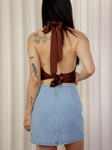 Molly Green - Cassandra Denim Skirt - Skirts
