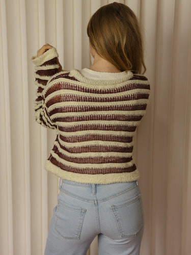 Molly Green - Donna Stripe Sweater - Sweaters_Cardigans