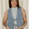 Molly Green - Dorris Denim Vest - Outerwear