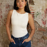 Molly Green - Elizabeth High Neck Top - Basic_Tops