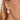 Molly Green - Florence Vintage Stone Hoops - Jewelry