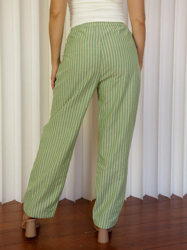 Molly Green - Gwen Striped Pants - Pants