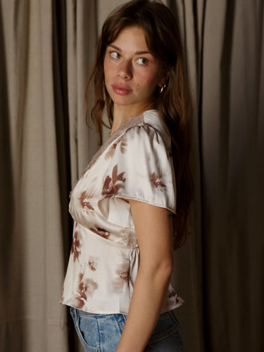 Molly Green - Hannah Silky Blouse - Casual_Tops