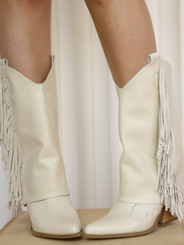 Molly Green - Hollywood Fringe Boots - Shoes