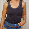 Molly Green - Iris Lace Tank Top - Basic_Tops