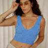 Molly Green - Isla V Neck Tank - Basic_Tops