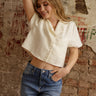 Molly Green - Joan Collared Crop - Casual_Tops