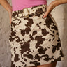 Molly Green - Kavya Cow Skirt - Skirts