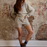 Molly Green - Kota Stripe Shorts - lounge_bottoms