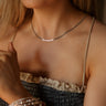 Molly Green - Lily Thin Snake Chain Necklace - Jewelry
