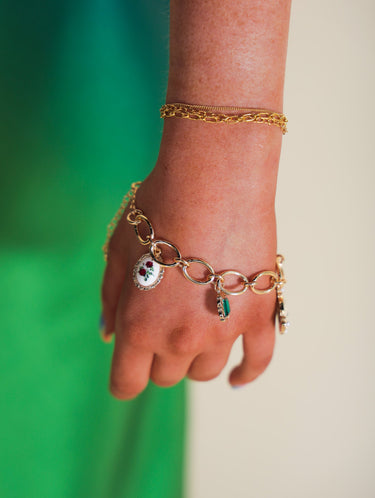 Molly Green - Love Letter Trinket Bracelet - Jewelry
