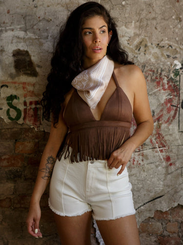 Molly Green - Makayla Fringe Top - Casual_Tops