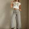 Molly Green - Malisha Checkered Pants - Pants
