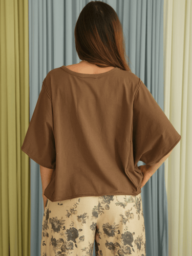 Molly Green - Maliyah Oversized Tee - Casual_Tops