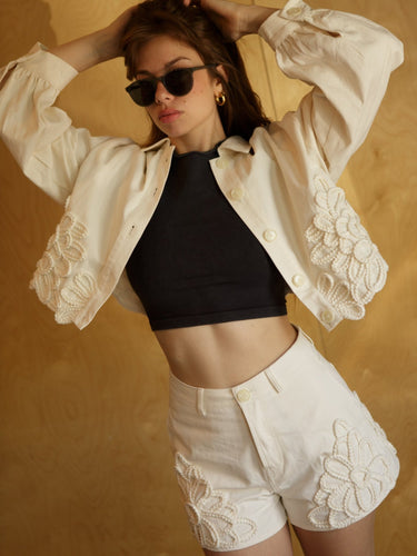 Molly Green - Marrokin Flower Jacket - Outerwear