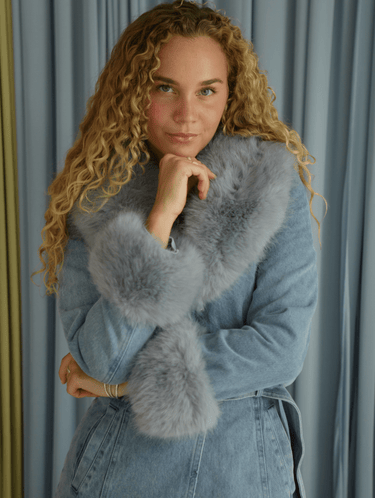 Molly Green - Marvelous Denim Trench - Outerwear