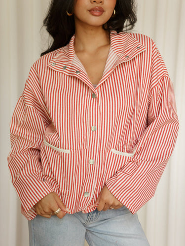 Molly Green - Michelle Stripe Jacket - Outerwear