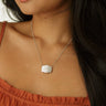 Molly Green - Mini Amelia Belt Buckle Necklace - Jewelry