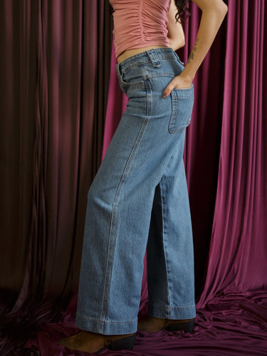 Molly Green - More Than Enough Western Jeans - Denim