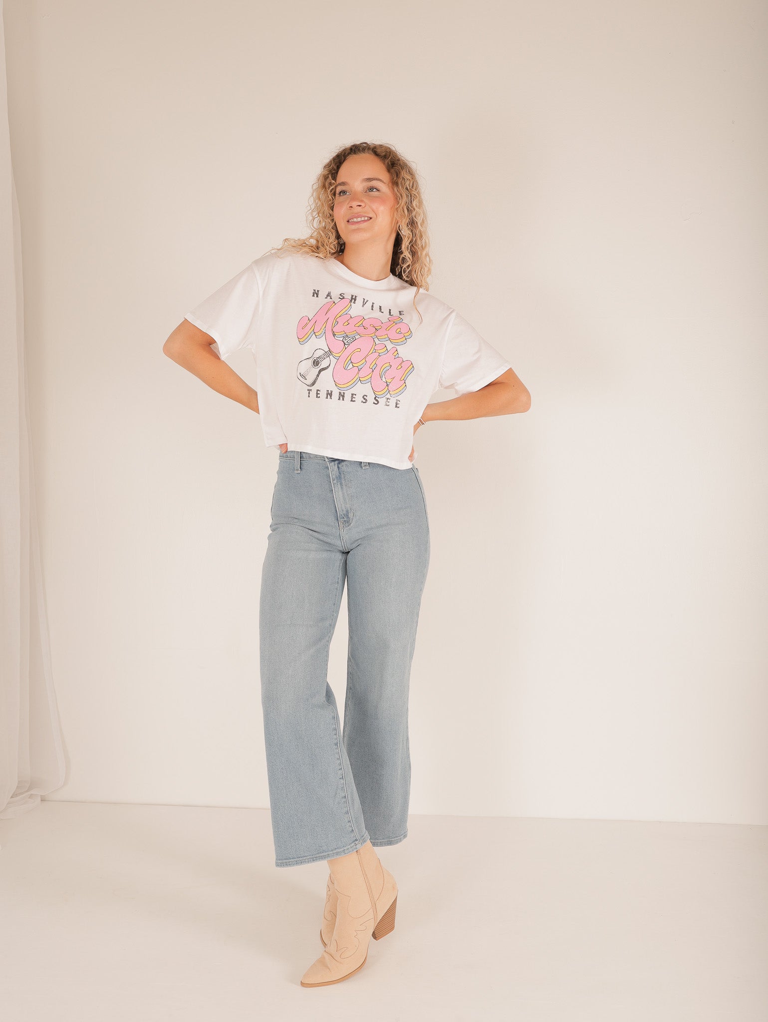Molly Green - Music City Tee - Casual_Tops