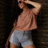 Molly Green - Nashville Outline Crop Tee - Graphics
