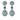 Molly Green - Phoenix Turquoise Earrings - Jewelry