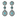 Molly Green - Phoenix Turquoise Earrings - Jewelry