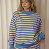 Molly Green - Polina Stripe Mock Neck - lounge_tops
