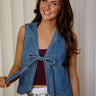 Molly Green - Portia Denim Vest - Outerwear