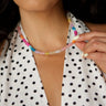 Molly Green - Rainbow Sugar Gemstone Necklace - Jewelry