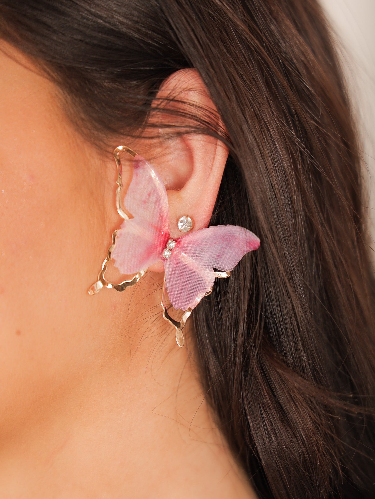 Molly Green - Real Thing Butterfly Earrings - Jewelry