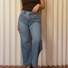 Molly Green - Seaside Stripe Jeans - Denim