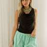 Molly Green - Sia Scoop Neck Top - Casual_Tops