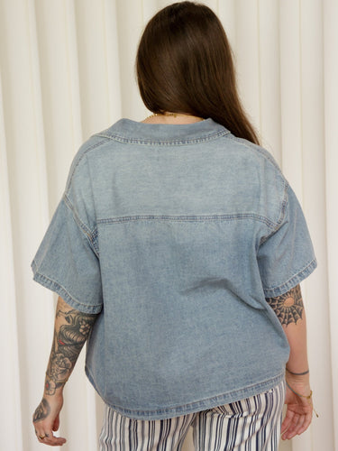 Molly Green - Sonny Denim Short Sleeve - Outerwear