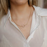 Molly Green - Sophia Thin Chain Ring Necklace - Jewelry