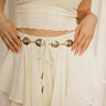 Molly Green - Stone Concho Chain Belt - Accessories