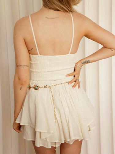 Molly Green - Stone Concho Chain Belt - Accessories