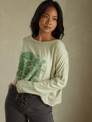 Molly Green - Super Flower Long Sleeve - Graphics