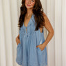Molly Green - Tanner Denim Romper - Rompers _ Jumpsuits