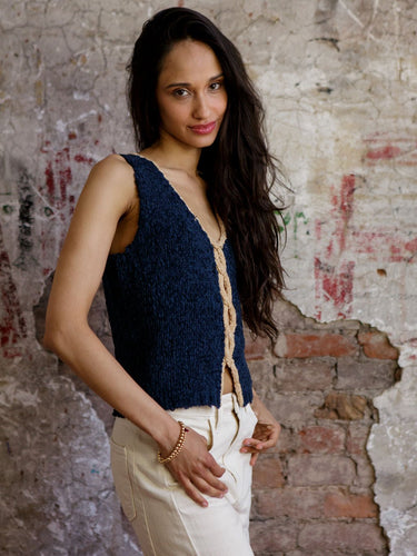 Molly Green - Terry Sweater Tank - Sweaters_Cardigans