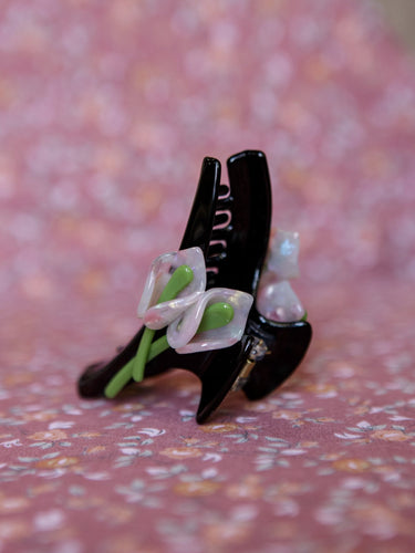 Molly Green - Two Tulip Hair Claw - Accessories