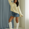 Molly Green - Vivian Denim Skort - Skirts
