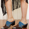 Molly Green - Western Mules - Shoes