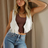 Molly Green - Yuka Fringe Vest - Outerwear
