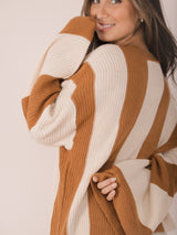Molly Green - Alexandria Striped Sweater - Sweaters_Cardigans