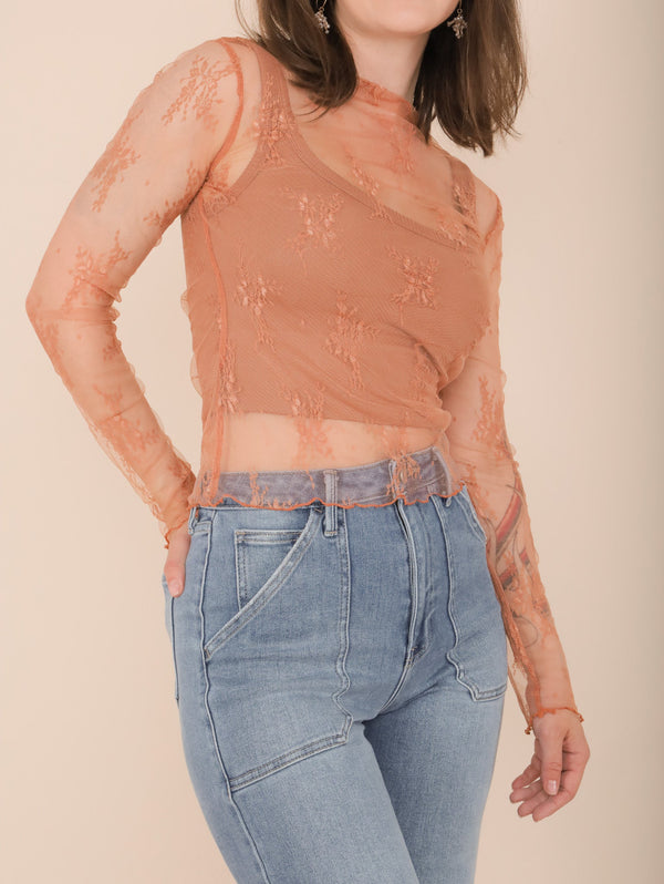 Molly Green - Annie Lace Long Sleeve - Casual_Tops