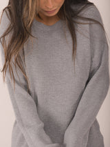 Molly Green - Bebe Balloon Sleeve Sweater - Sweaters_Cardigans