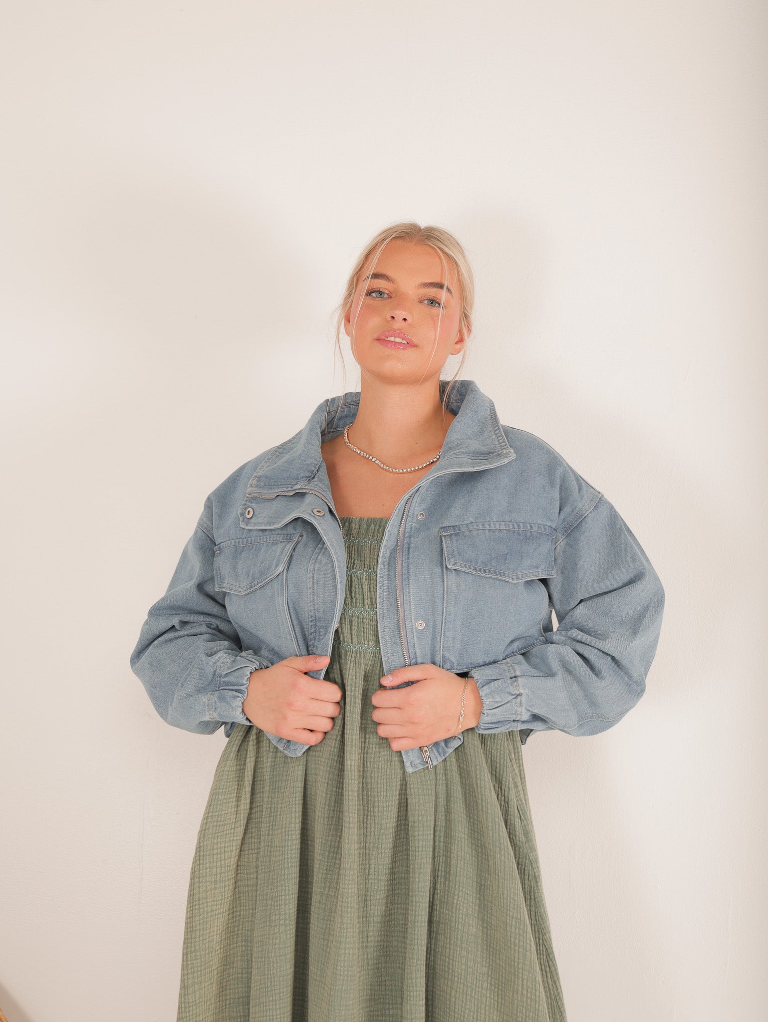 Molly Green - Chloe Relaxed Fit Denim Jacket - Outerwear